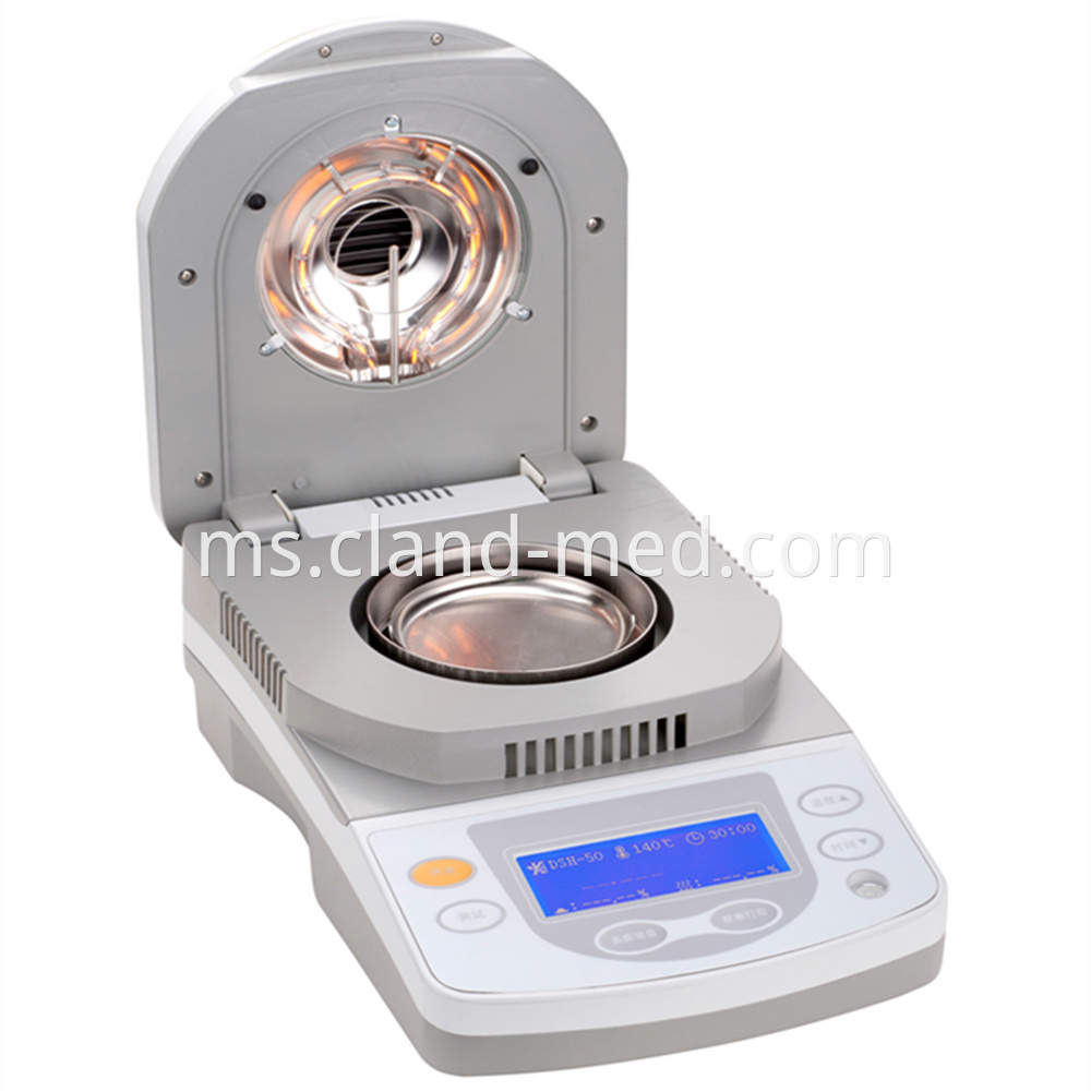 Dsh Halogen Drying Method Moisture Analyzer 1